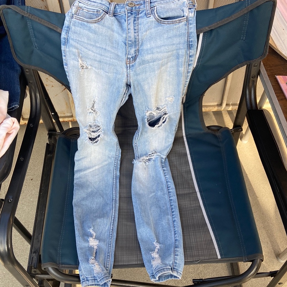 light wash holister jeans